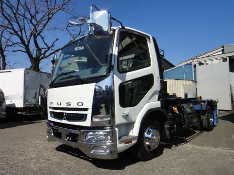 MITSUBISHI FUSO Fighter Container Carrier Truck PDG-FK71F 2011 16,015km