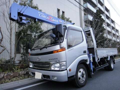 TOYOTA Toyoace Truck (With 4 Steps Of Cranes) KK-XZU411 2002 36,112km