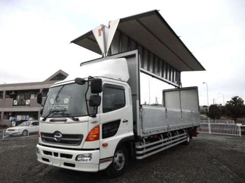 HINO Ranger Aluminum Wing SKG-GC9JSAA 2011 13,964km