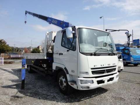 MITSUBISHI FUSO Fighter Truck (With 5 Steps Of Cranes) PDG-FK62FZ 2008 47,340km