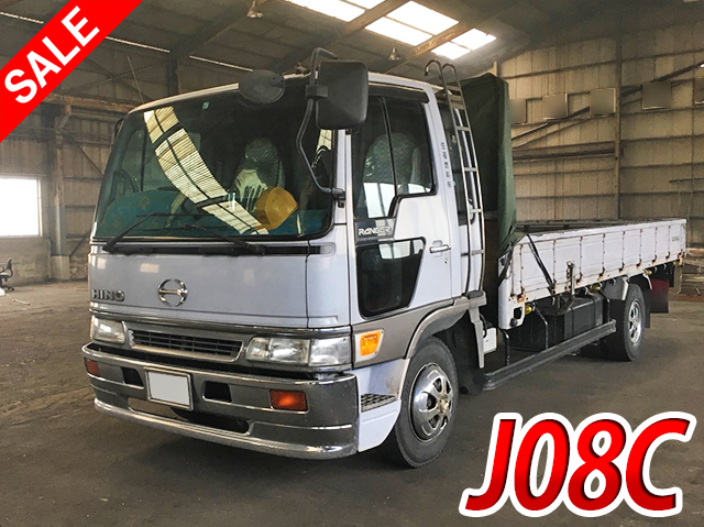 HINO Ranger Flat Body KC-FD1JJBA 1995 650,615km