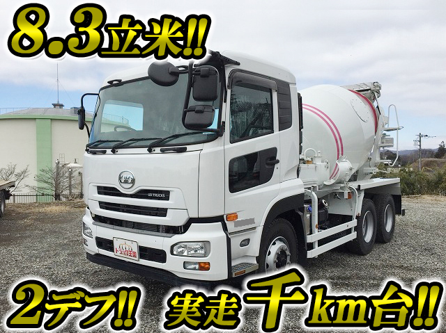 UD TRUCKS Quon Mixer Truck QKG-CW5XL 2015 1,144km
