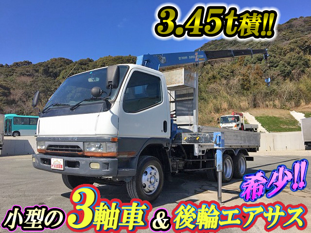 MITSUBISHI FUSO Canter Truck (With 4 Steps Of Cranes) KC-FF658F 1999 124,764km