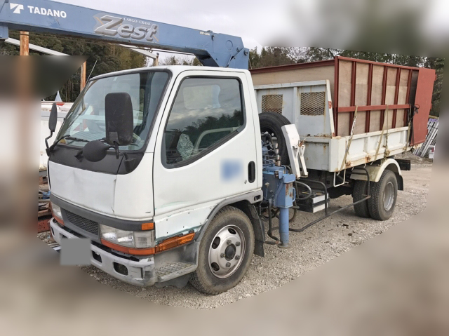 MITSUBISHI FUSO Canter Dump (With Crane) KK-FE53EEV 2000 263,322km