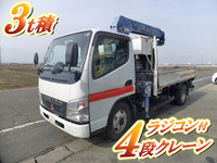 MITSUBISHI FUSO Canter Truck (With 4 Steps Of Cranes) PA-FE73DEN 2006 308,000km_1