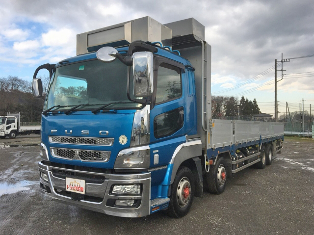 MITSUBISHI FUSO Super Great Aluminum Block QKG-FS54VZ 2012 424,915km