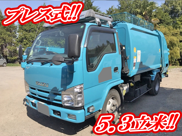 ISUZU Elf Garbage Truck TKG-NKR85N 2013 101,667km