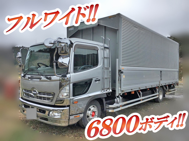 HINO Ranger Aluminum Wing BDG-FD8JMWG 2007 443,679km