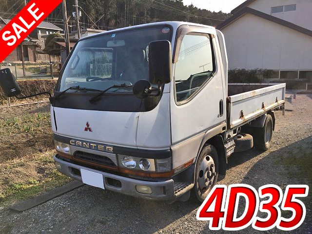 MITSUBISHI FUSO Canter Flat Body KC-FE508B 1998 146,708km