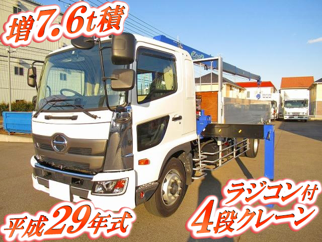 HINO Ranger Truck (With 4 Steps Of Cranes) 2PG-FE2ABA 2017 1,000km