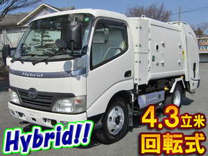 HINO Dutro Garbage Truck BJG-XKU304X (KAI) 2009 111,241km_1