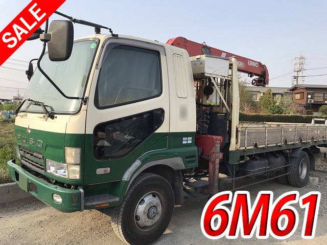 MITSUBISHI FUSO Fighter Truck (With 4 Steps Of Cranes) KK-FK61HJ 2002 537,279km