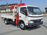 TOYOTA Dyna Truck (With 3 Steps Of Cranes) BDG-XZU414 2008 14,590km_3