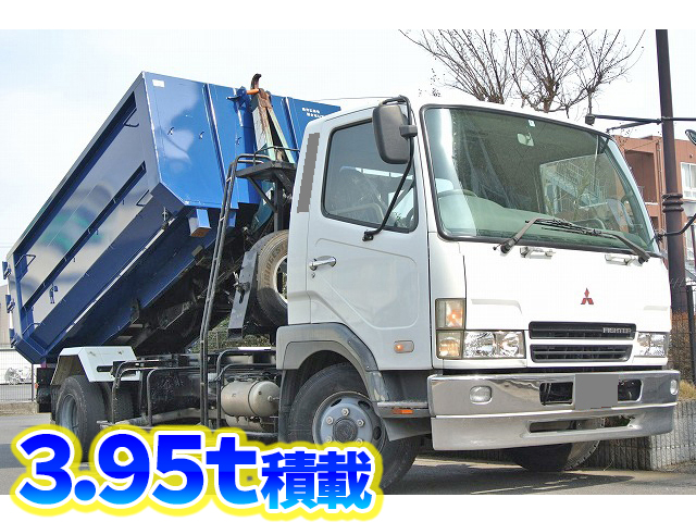 MITSUBISHI FUSO Fighter Container Carrier Truck KK-FK71HG 2004 381,704km