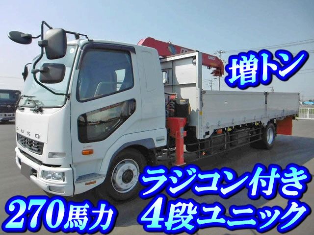 MITSUBISHI FUSO Fighter Truck (With 4 Steps Of Unic Cranes) QKG-FK62FZ 2013 67,000km