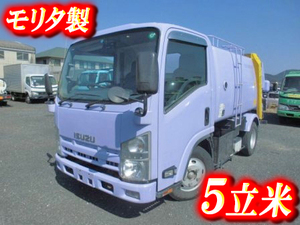 ISUZU Elf Garbage Truck BKG-NMR85N 2009 99,000km_1