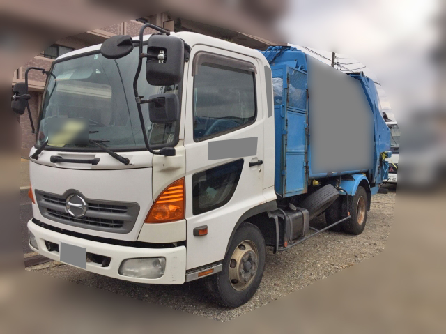 HINO Ranger Garbage Truck ADG-FC7JEWA 2006 391,000km
