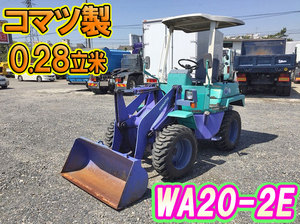 KOMATSU  Wheel Loader WA20-2E 1997 673h_1