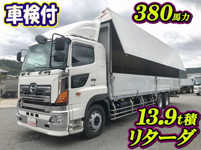 HINO Profia Aluminum Wing LKG-FR1EXBG 2011 639,672km