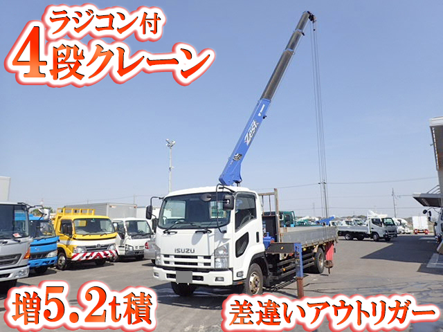 ISUZU Forward Truck (With 4 Steps Of Cranes) PKG-FSR90S2 (KAI) 2009 124,000km