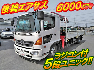HINO Ranger Truck (With 5 Steps Of Unic Cranes) BDG-FD8JMWG 2009 191,314km_1