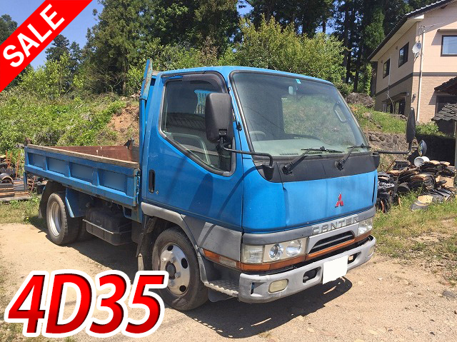 MITSUBISHI FUSO Canter Dump KC-FE518BD 1997 97,729km