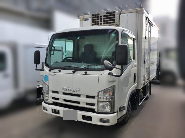 ISUZU Elf Refrigerator & Freezer Truck BKG-NLR85AN 2007 382,000km