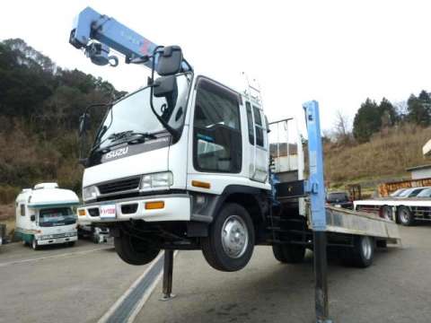 ISUZU Forward Self Loader (With 3 Steps Of Cranes) KC-FSR33K4 1997 37,341km