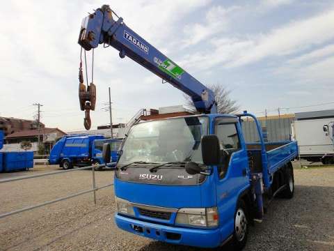 ISUZU Elf Truck (With 4 Steps Of Cranes) KR-NKR81LR 2004 10,992km