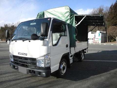 ISUZU Elf Covered Truck BKG-NHS85A 2008 16,839km