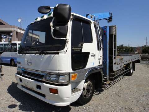 HINO Ranger Self Loader (With 4 Steps Of Cranes) KC-FE1JLCA 1998 420,757km