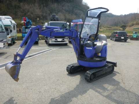 KOMATSU  Mini Excavator PC10UU-3 2001 1,638h