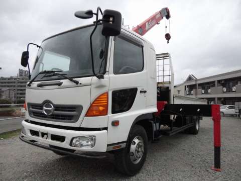 HINO Ranger Truck (With 4 Steps Of Cranes) PB-FD8JLFA 2005 84,145km