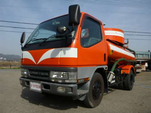 MITSUBISHI FUSO Canter Vacuum Truck KK-FE53EB 2001 161,954km