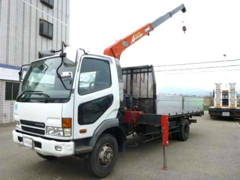 MITSUBISHI FUSO Fighter Truck (With 3 Steps Of Cranes) KK-FK71HJ 1999 167,673km