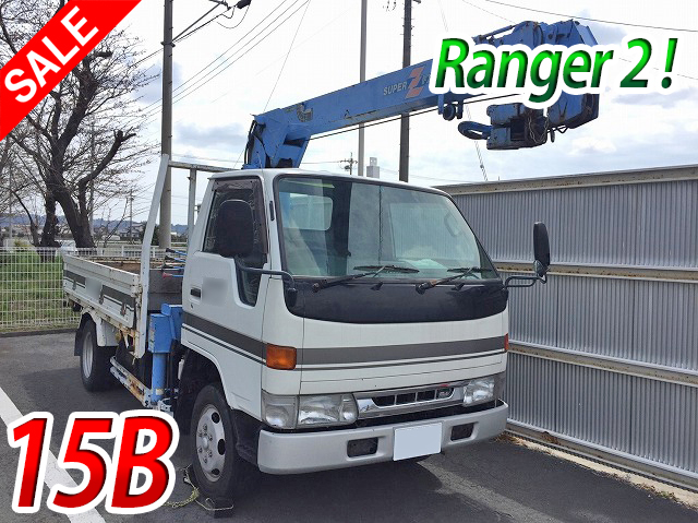 HINO Ranger Truck (With 3 Steps Of Cranes) KC-BU137M 1998 