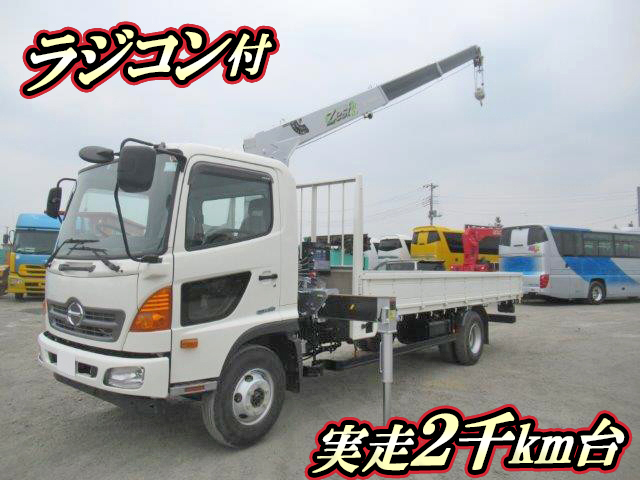 HINO Ranger Truck (With 3 Steps Of Cranes) TKG-FC9JKAP 2014 2,248km