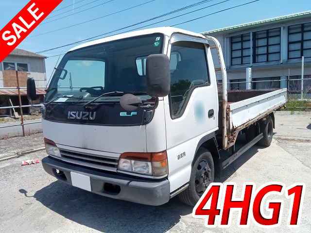 ISUZU Elf Flat Body KK-NPR71LR 2000 399,982km