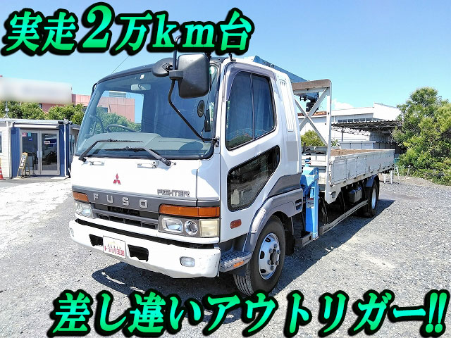 MITSUBISHI FUSO Fighter Truck (With 4 Steps Of Cranes) KC-FK618K 1997 25,000km