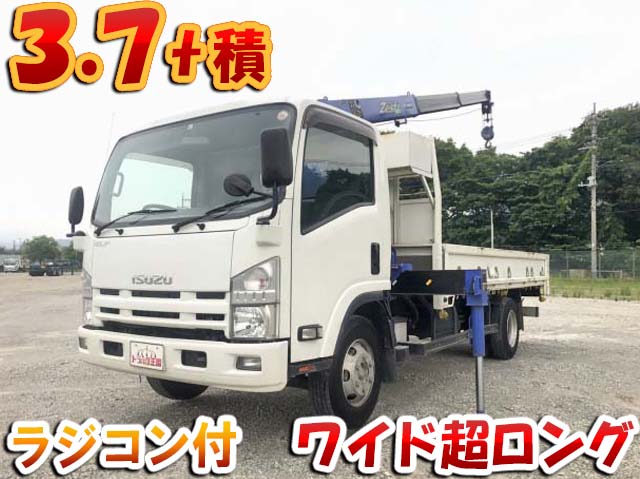 ISUZU Elf Truck (With 3 Steps Of Cranes) SKG-NPR85YN 2013 78,202km