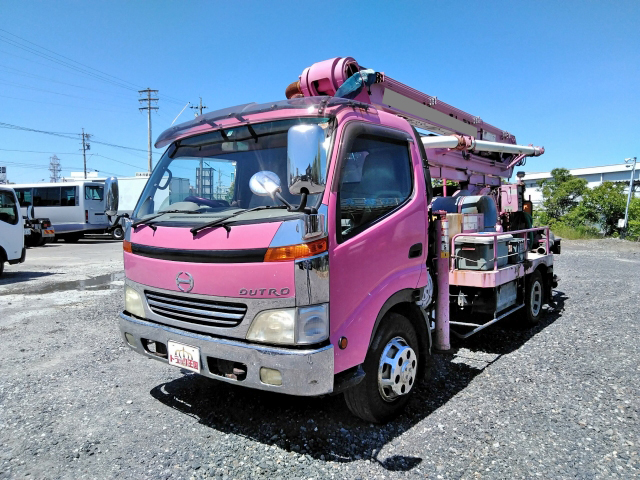 HINO Dutro Concrete Pumping Truck KK-XZU411M 2000 186,554km