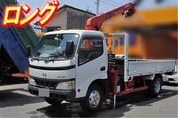 HINO Dutro Truck (With 3 Steps Of Unic Cranes) KK-XZU341M 2003 81,721km_1