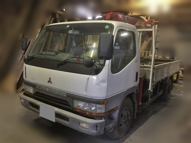 MITSUBISHI FUSO Canter Truck (With 4 Steps Of Unic Cranes) KC-FE638EN 1998 120,000km