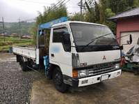 MITSUBISHI FUSO Canter Truck (With 4 Steps Of Cranes) U-FE449F 1993 256,201km_3