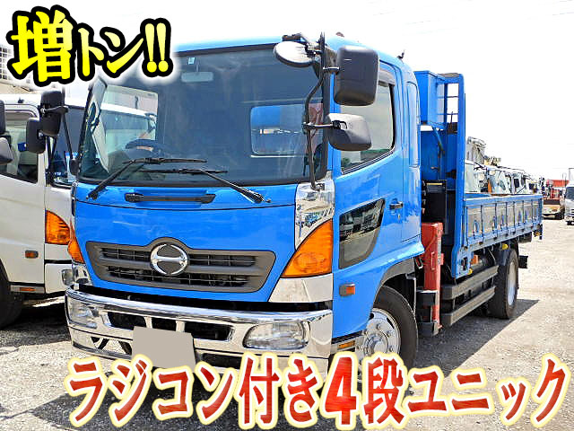 HINO Ranger Truck (With 4 Steps Of Unic Cranes) KL-FE1JJEA 2002 669,000km