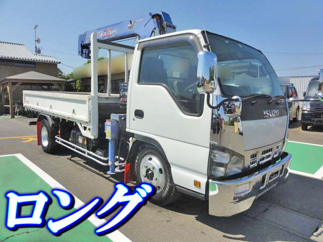 ISUZU Elf Truck (With 3 Steps Of Cranes) PB-NKR81AN 2006 90,000km