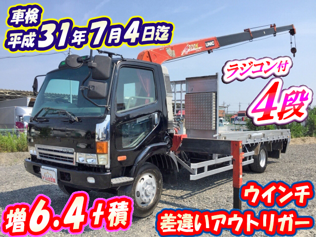 MITSUBISHI FUSO Fighter Truck (With 4 Steps Of Unic Cranes) KL-FK71HKZ 2001 253,663km
