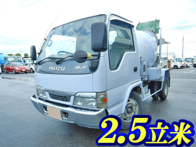 ISUZU Elf Mixer Truck KR-NKR81E3N 2004 107,000km