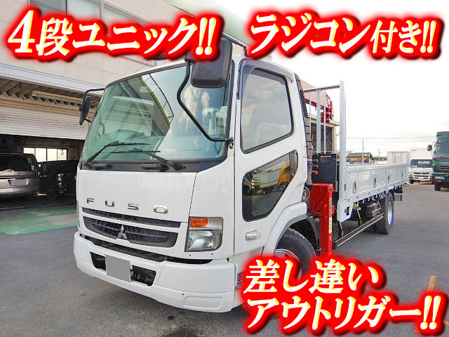 MITSUBISHI FUSO Fighter Truck (With 4 Steps Of Unic Cranes) PDG-FK71R 2009 71,000km
