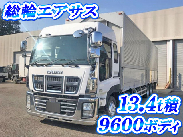 ISUZU Giga Aluminum Wing QKG-CYJ77AA 2012 584,148km